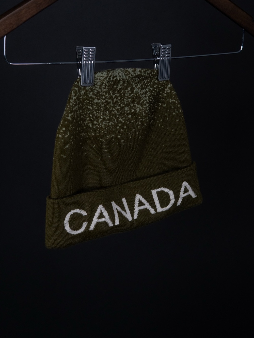 lululemon athletica Olive Green CANADA Knit Beanie